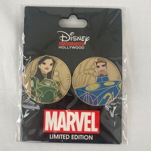 Disney Studio Store Hollywood Sersi and Ikaris Eternals Pin NWT